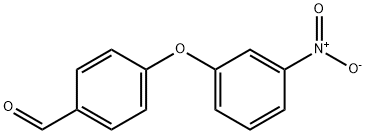 4-(3-硝基苯氧基)苯甲醛 结构式