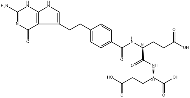 Pemetrexed L-Glutamyl-L-glutamic Acid Structure