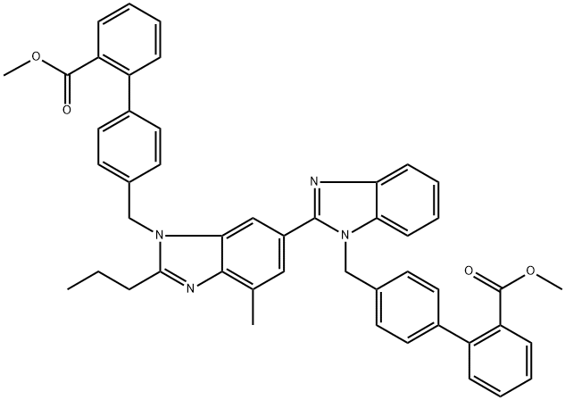 Telmisartan EP Impurity 4 Structure