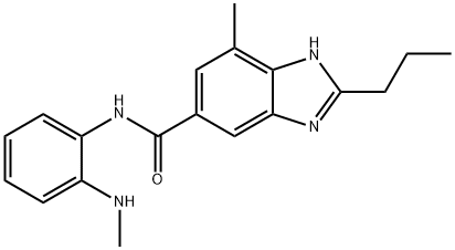 4-methyl-N-(2-(methylamino)phenyl)-2-propyl-1H-benzo[d]imidazole-6-carboxamide