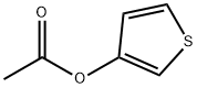 Thiophene-3-ol, 3-acetate 结构式