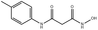 N-hydroxy-N'-(4-methylphenyl)propanediamide 化学構造式