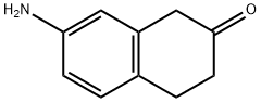 2(1H)-Naphthalenone, 7-amino-3,4-dihydro- 化学構造式