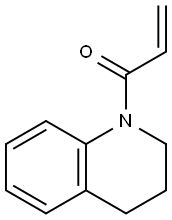 1-(1,2,3,4-四氢喹啉-1-基)丙-2-烯-1-酮, 88611-48-7, 结构式