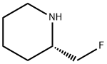 Piperidine, 2-(fluoromethyl)-, (2S)- Structure
