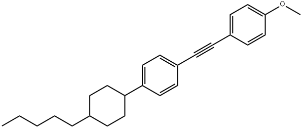 Methoxybenzene p-pentyl phenyl acetylene, 887759-41-3, 结构式