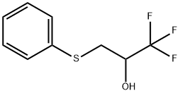 2-Propanol, 1,1,1-trifluoro-3-(phenylthio)- Struktur