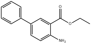 4-氨基-[1,1'-联苯]-3-羧酸乙酯 结构式