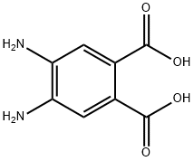 1,2-Benzenedicarboxylic acid, 4,5-diamino- Struktur