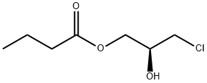 Butanoic acid, (2S)-3-chloro-2-hydroxypropyl ester Struktur