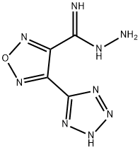 4-(2{H}-tetrazol-5-yl)-1,2,5-oxadiazole-3-carbohydrazonamide Structure