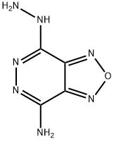 7-肼基-[1,2,5]噁二唑并[3,4-D]哒嗪-4-胺,890093-99-9,结构式