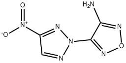 4-(4-硝基-2H-1,2,3-三唑-2-基)-1,2,5-噁二唑-3-胺,890094-07-2,结构式