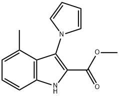 890094-13-0 4-甲基-3-(1H-吡咯-1-基)-1H-吲哚-2-羧酸甲酯