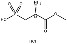 L-Alanine, 3-sulfo-, 1-methyl ester, hydrochloride (1:1) 化学構造式