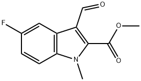 893730-39-7 1H-Indole-2-carboxylic acid, 5-fluoro-3-formyl-1-methyl-, methyl ester