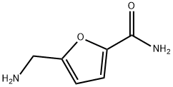 2-Furancarboxamide, 5-(aminomethyl)- 化学構造式