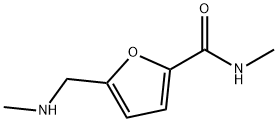 N-甲基-5-[(甲基胺)甲基]呋喃-2-噁唑甲酰胺, 893741-11-2, 结构式