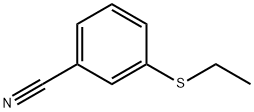 3-(ethylsulfanyl)benzonitrile Struktur