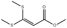2-Propenoic acid, 3,3-bis(methylthio)-, methyl ester,89489-55-4,结构式