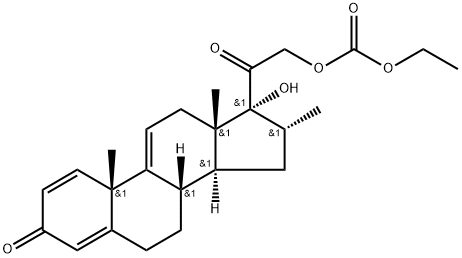 Dexamethasone Impurity 10 Struktur