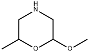 Morpholine, 2-methoxy-6-methyl- 化学構造式