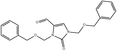 896141-21-2 1H-Imidazole-4-carboxaldehyde, 2,3-dihydro-2-oxo-1,3-bis[(phenylmethoxy)methyl]-