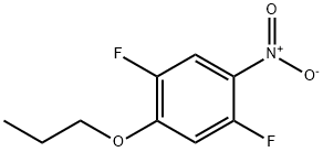 Benzene, 1,4-difluoro-2-nitro-5-propoxy-|