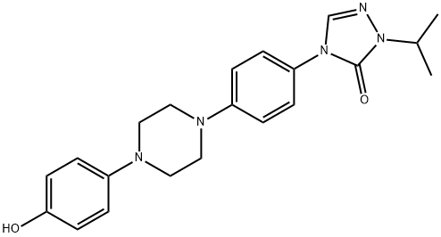 Itraconazole Impurity 25 Struktur