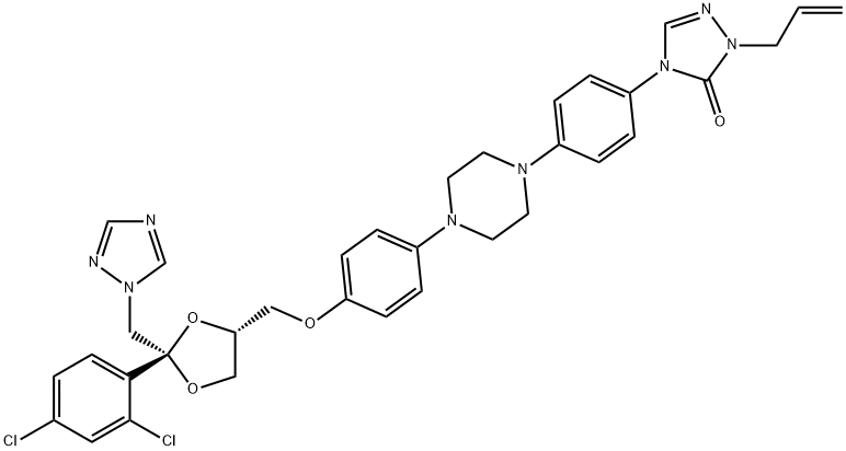 Itraconazole Impurity,89848-54-4,结构式