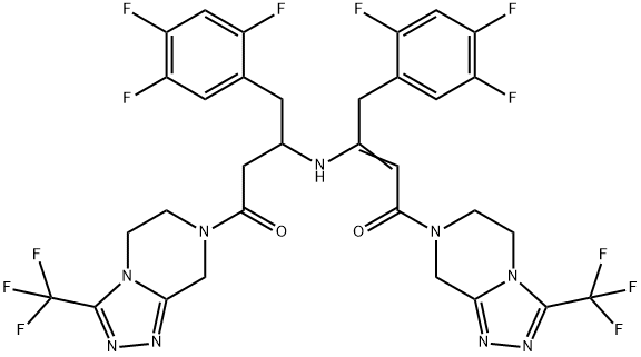 Sitagliptin Impurity 28 Struktur