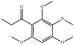 1-(2,3,4,6-Tetramethoxyphenyl)-1-propanone 化学構造式