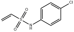 N-(4-Chlorophenyl)ethenesulfonamide 结构式