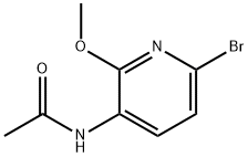 N-(6-溴-2-甲氧基-3-吡啶基)乙酰胺, 89980-79-0, 结构式