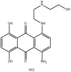 Mitoxantrone Impurity A HCl Structure