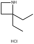 2,2-diethylazetidine hydrochloride 化学構造式