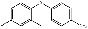 4-((2,4-二甲基苯基)硫代)苯胺,900641-61-4,结构式