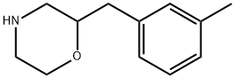 2-[(3-Methylphenyl)methyl]-morpholine Structure