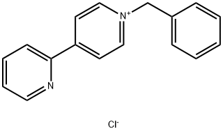 1'-Benzyl-[2,4'-bipyridin]-1'-ium chloride 化学構造式