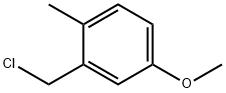 Benzene, 2-(chloromethyl)-4-methoxy-1-methyl- 化学構造式