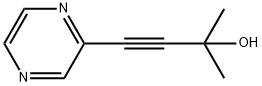 3-Butyn-2-ol, 2-methyl-4-pyrazinyl- (9CI)