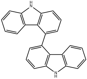 4,4'-联-9H-咔唑,90504-16-8,结构式