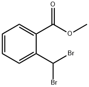 2-(dibromomethyl)benzoic acid methyl ester Structure