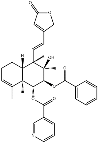 スクテバルバチンB 化学構造式