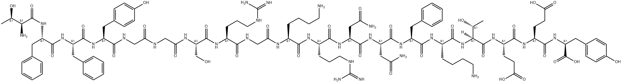 脑肽载体, 906480-05-5, 结构式