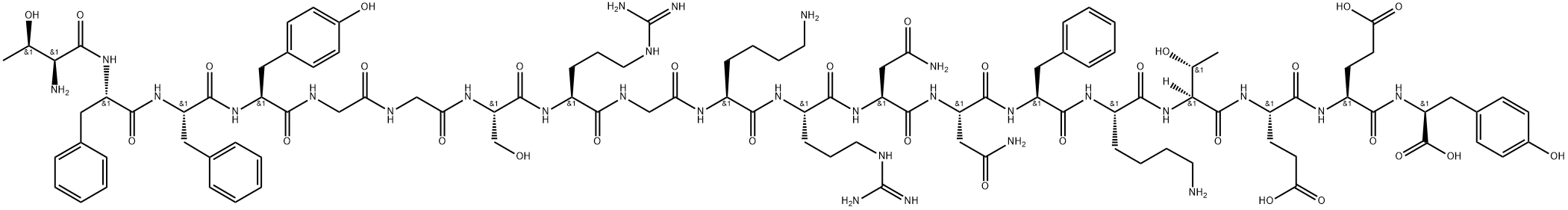 Angiopep-2 Structure