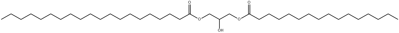 1-Palmitoyl-3-Arachidoyl-rac-glycerol 结构式