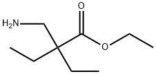 Ethyl 2-(Aminomethyl)-2-ethylbutanoate Structure