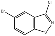 1,2-Benzisothiazole, 5-bromo-3-chloro- 结构式