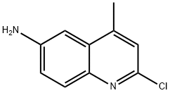 2-Chloro-4-methylquinolin-6-amine, 90772-83-1, 结构式